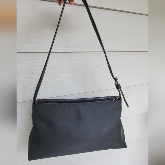 Coach Vintage Y2K Black Twill Baguette Shoulder Bag (no. 7406) - Picture 1 of 8